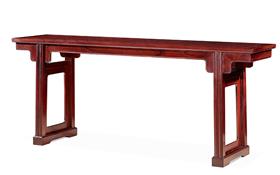 红酸枝212x50x88平头案